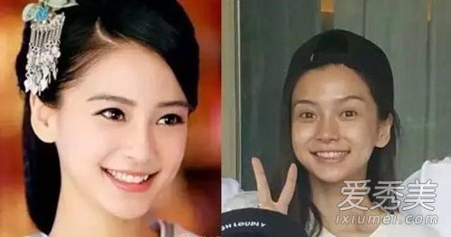 baby聚餐还是换张脸去的？ 素颜变脸就没停下过 明星素颜照