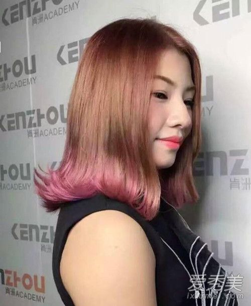 黑色染什么颜色裙摆色 裙摆染发颜色搭配女