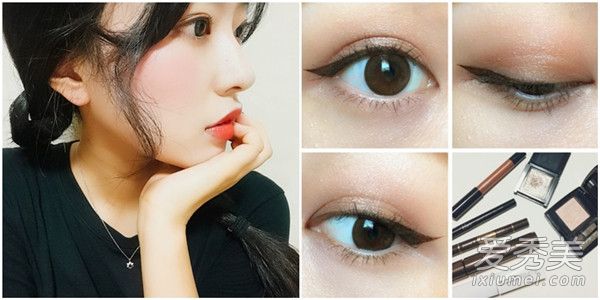 韩妞秋冬线性眼妆 30秒搞定迷人电眼 眼妆的画法