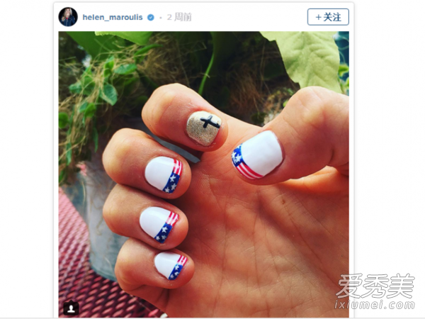 看看女運動員們的手 指尖上的奧運好精彩 奧運會美甲