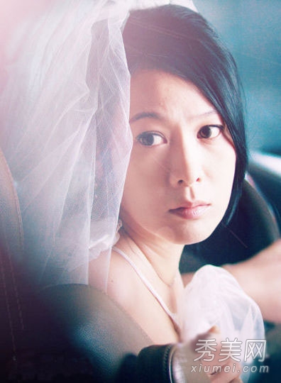 2011最美新娘发型 献计奶茶谢娜婚礼