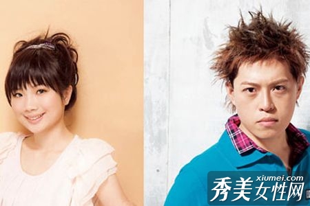 甜蜜情侣发型 金童玉女很登对