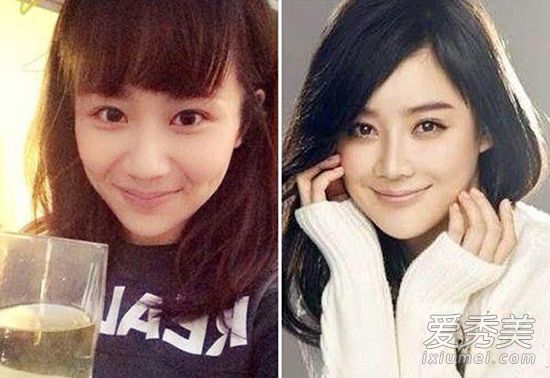 杨紫的脸怎么了？当年圆脸黑妞变“撞脸王” 杨紫整容前后