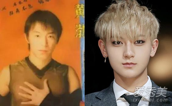 黄子韬撞脸日本超模 wuli韬韬有种国际范儿 黄子韬撞脸照