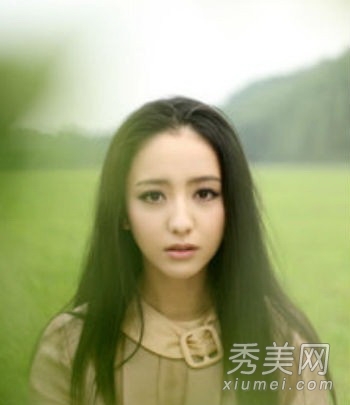 清纯唯美 佟丽娅示范2012春季流行发型
