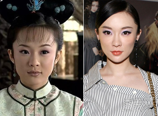 李小璐霍思燕秦岚领衔“姐妹团”拼美颜 明星整容前后对比照