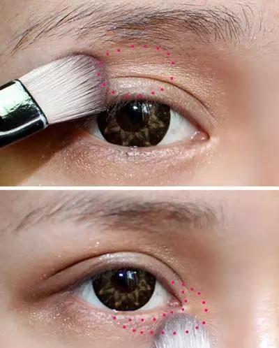 怎么化妆像混血儿？ 真人示范日系混血妆画法 混血妆画法