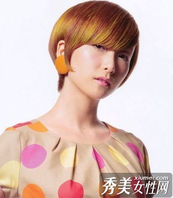 芸芸美女 个性短发让你脱颖而出