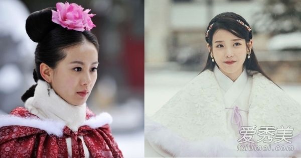 中韩大PK 你更喜欢哪版若曦的妆容？