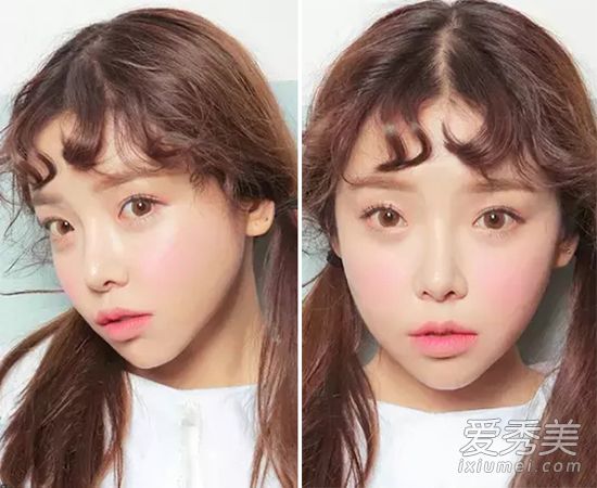 不同形状腮红画法 日韩女生腮红小心机 日韩女生腮红画法