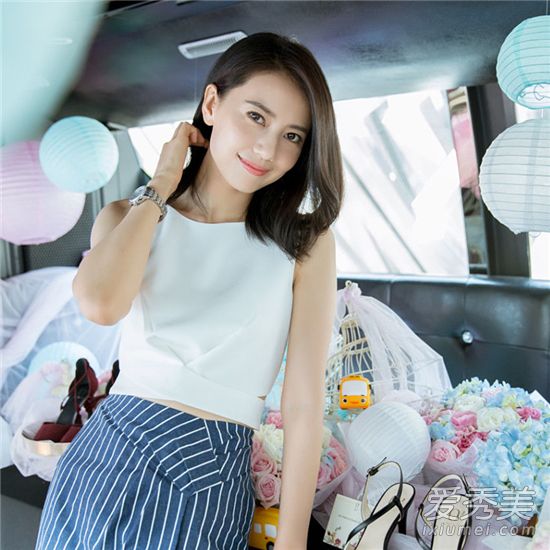 35+依旧美得像少女 高圆圆百变发型迷倒赵又廷 高圆圆赵又廷