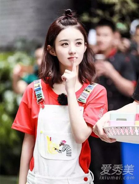 七十二层奇楼赵丽颖发型 赵丽颖同款半丸子头怎么扎