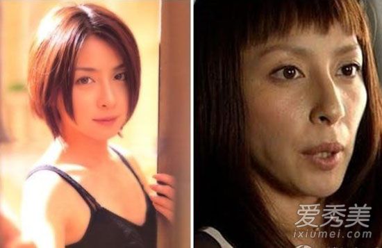 “日本女神”集体变残 未PS照面容松垮 日本女星素颜照