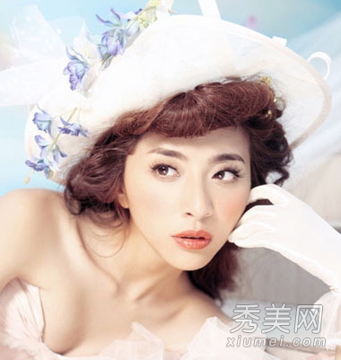 新娘发型与脸型 初秋看见最美的你