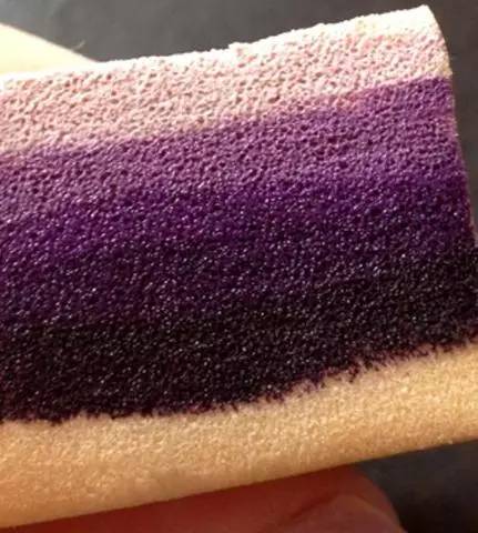 美甲教程：磨砂质感紫色渐变美甲