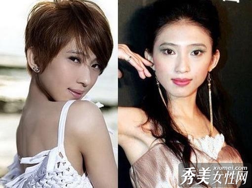 美女明星选错妆容引发的杯具　　