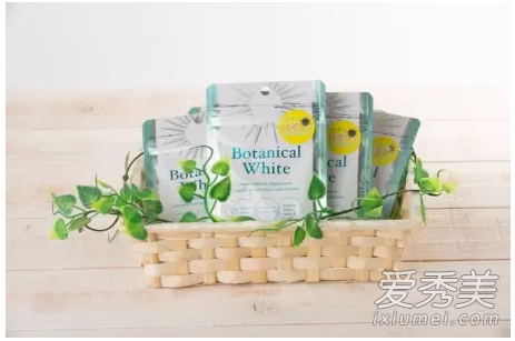 日本Botanical White美白丸，吃出白到透明的盛世美肌！
