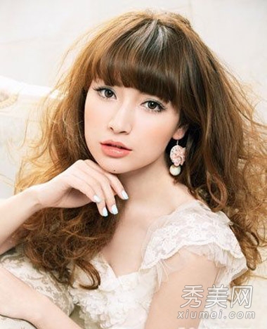 最新女生发型设计 刘海diy你也能做女神