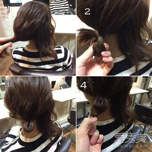 2016年丸子頭怎麼紮好看 韓式丸子頭紮法圖解 韓式丸子頭的紮法