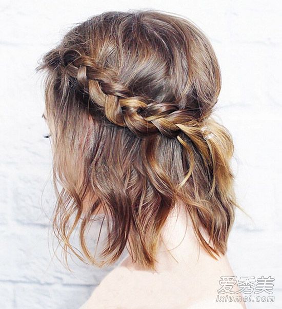 DIY7款少女風盤發 新年回頭率不要太高哦 女生盤發教程