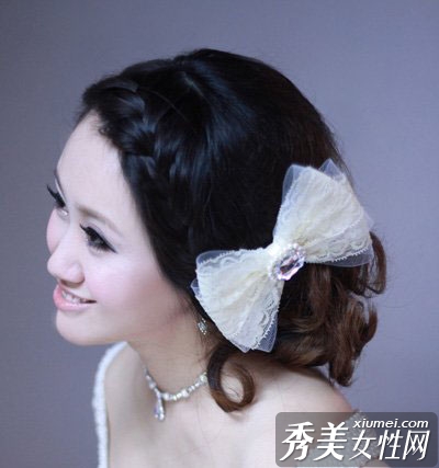 水晶新娘发型 兔年最流行