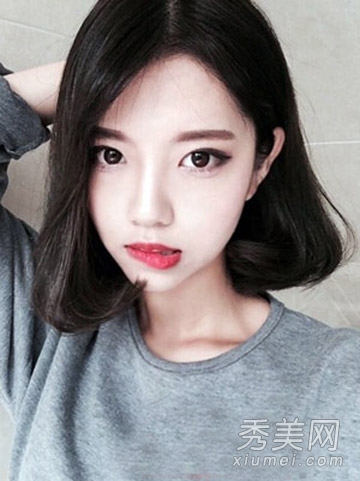 脸大的女生适合什么短发 韩式设计最显瘦