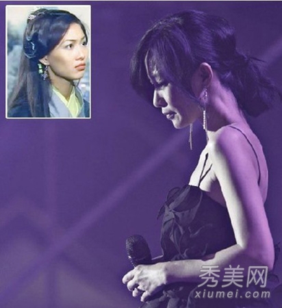 劉亦菲楊冪“金庸美女”今昔美妝對比