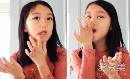 9岁李嫣自拍视频走红 亲授化妆+自拍小秘诀