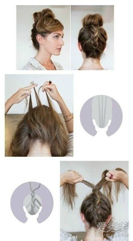 6種常見丸子頭發型綁發 總有一種適合你！ 丸子頭怎麼綁