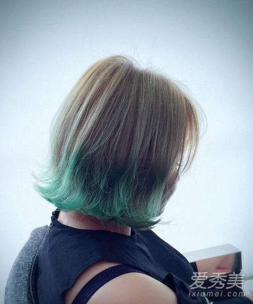 黑色染什么颜色裙摆色 裙摆染发颜色搭配女