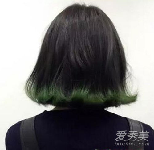 黑色染什么颜色裙摆色 裙摆染发颜色搭配女