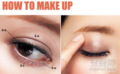 内双单眼皮MM 3款眼妆化妆步骤图