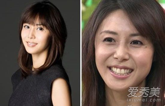 “日本女神”集体变残 未PS照面容松垮 日本女星素颜照