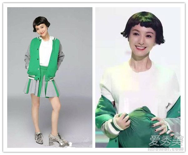《新衣》王丽坤短发变芭比娃娃 和吴昕撞发型 王丽坤短发造型