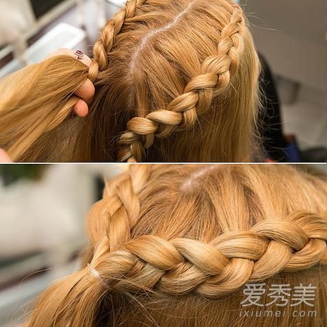 《权力的游戏》同款双层麻花辫教程 双层麻花辫怎么编