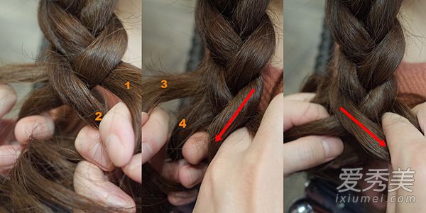 欧美女星都爱这款扎发 6步打造暖心毛衣辫 扎发型图片的步骤