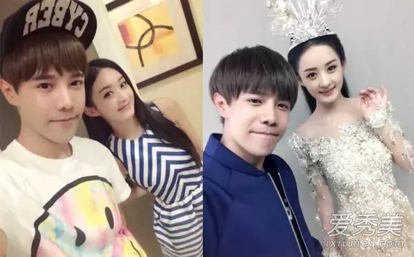 颜值低+不整容 赵丽颖靠造型逆袭变美（图） 赵丽颖今昔对比