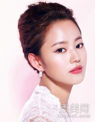高贵范韩式新娘发型 彰显精美优雅气质