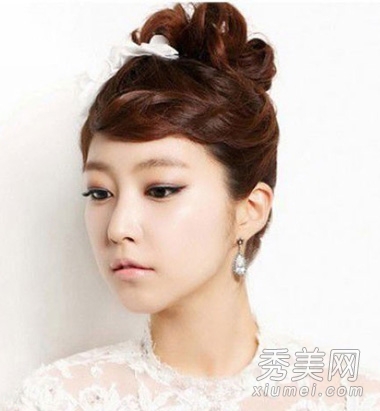 2013新娘发型流行趋势 韩系新娘风依旧流行