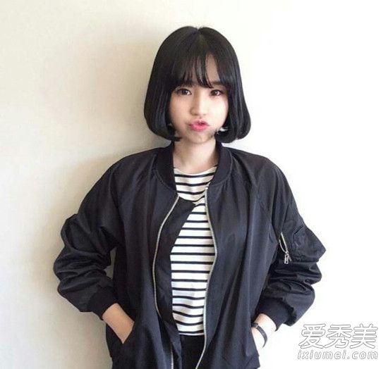 今冬适合剪什么波波头 韩国女生示范给你看 剪什么波波头好看