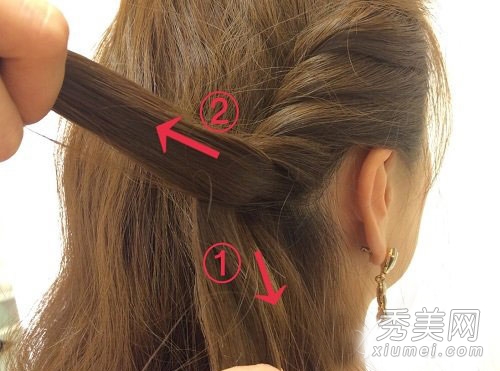 夏季长卷发简易扎法 快速盘发做清凉美人