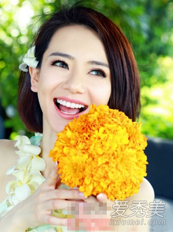 圆脸适合什么短发 内扣发型小脸显瘦
