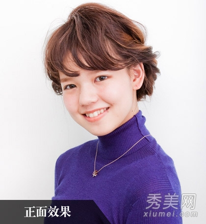 超仙花环盘发扎法图解 气质MM一学就会