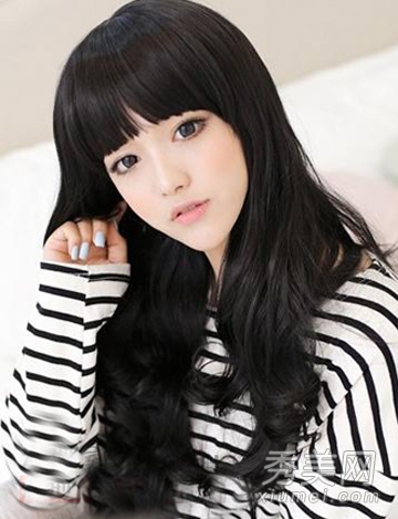 韩国MM最爱卷发发型 小清新风格时尚减龄