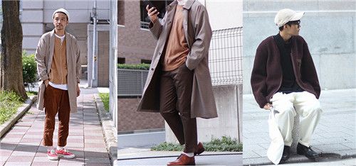 男孩们是如何穿得简单又漂亮的?用土色系统让简单的日本人轻松感受
