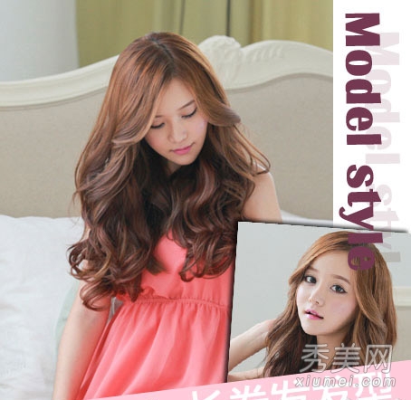 韩国女生最流行的发型 靓丽长卷发发型