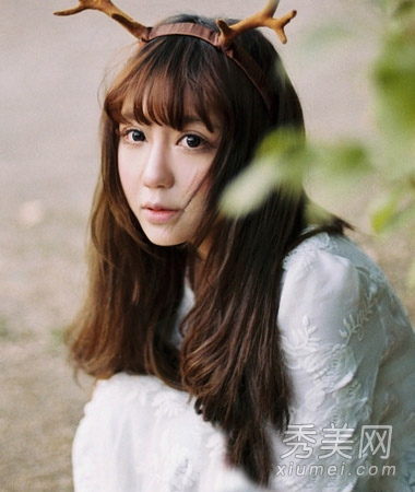 韩式好看中长发发型 时尚甜美气质mm必备