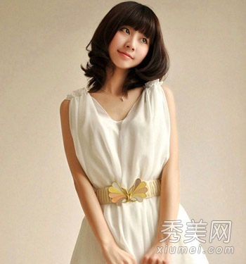 甜美優雅全都愛 女生清新文藝範短發