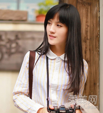 2014最新校园风甜美发型 清新减龄变女神