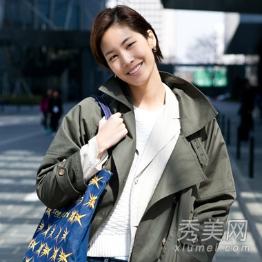 跟韩国女生学发型 矮个也能时尚显高